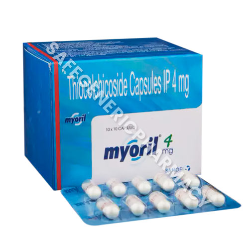 Buy Myoril Capsules (Thiocolchicoside) Online At Cheap Price